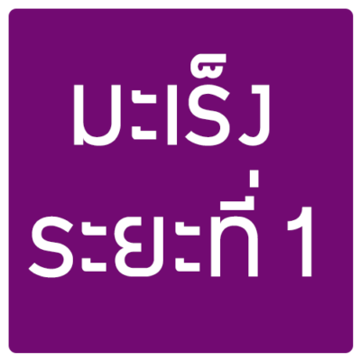 มะเร็งระยะที่1
